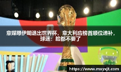 意媒曝伊朗退出世界杯，意大利应榜首顺位递补，球迷：脸都不要了